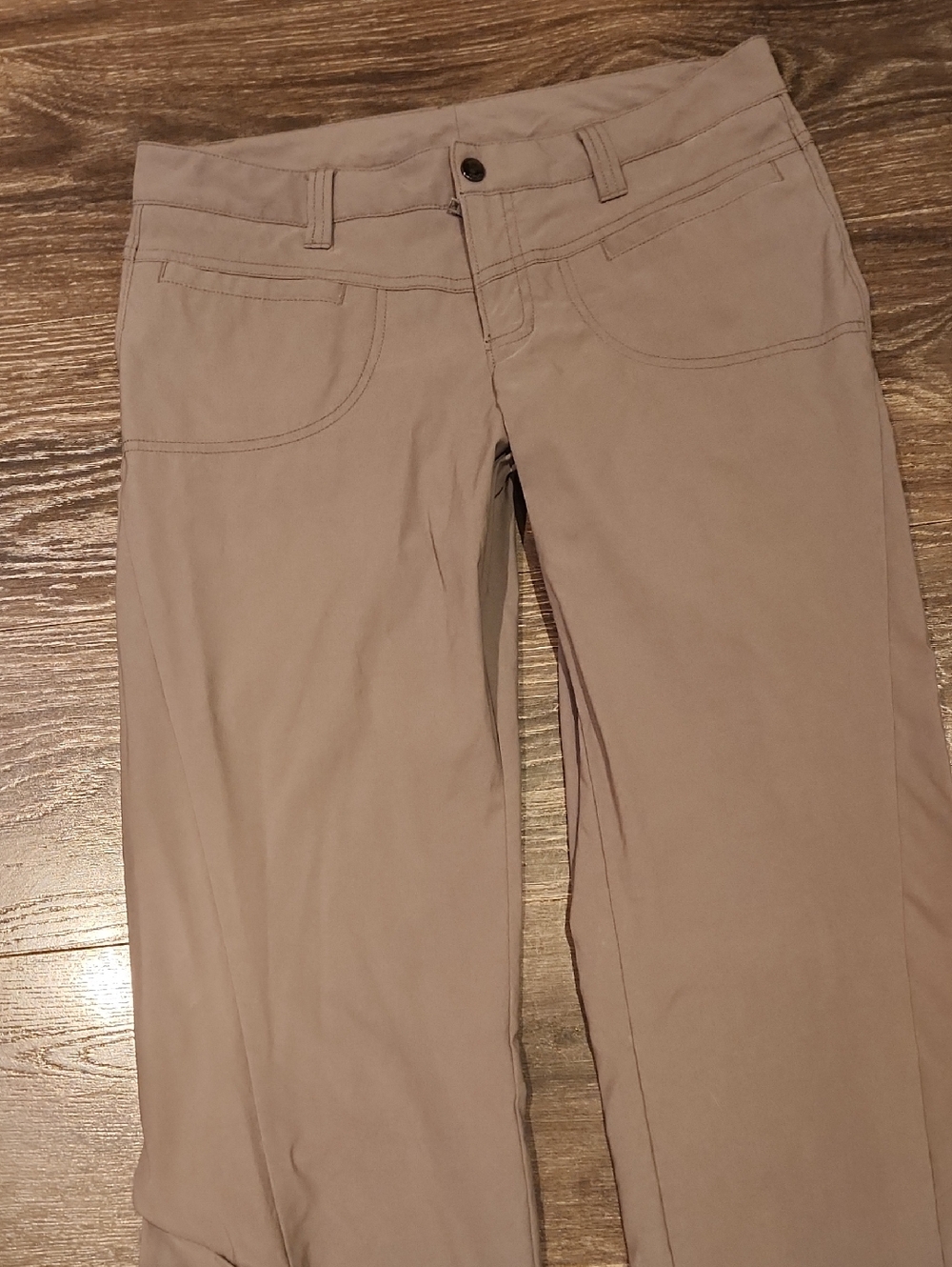 ❤️ ATHLETA DIPPER BOOTCUT PANTS, LOW RISE, ONYX, 6T (28 TALL / LONG) - Picture 3 of 11